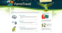 Desktop Screenshot of parrottravel.org